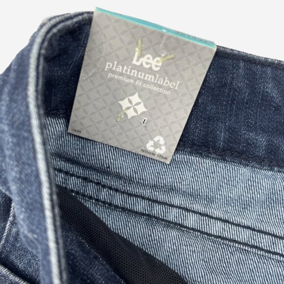 Lee Skinny Stretch Jeans 16M Medium Wash NWT Mid Rise Denim Pants - Picture 6 of 9